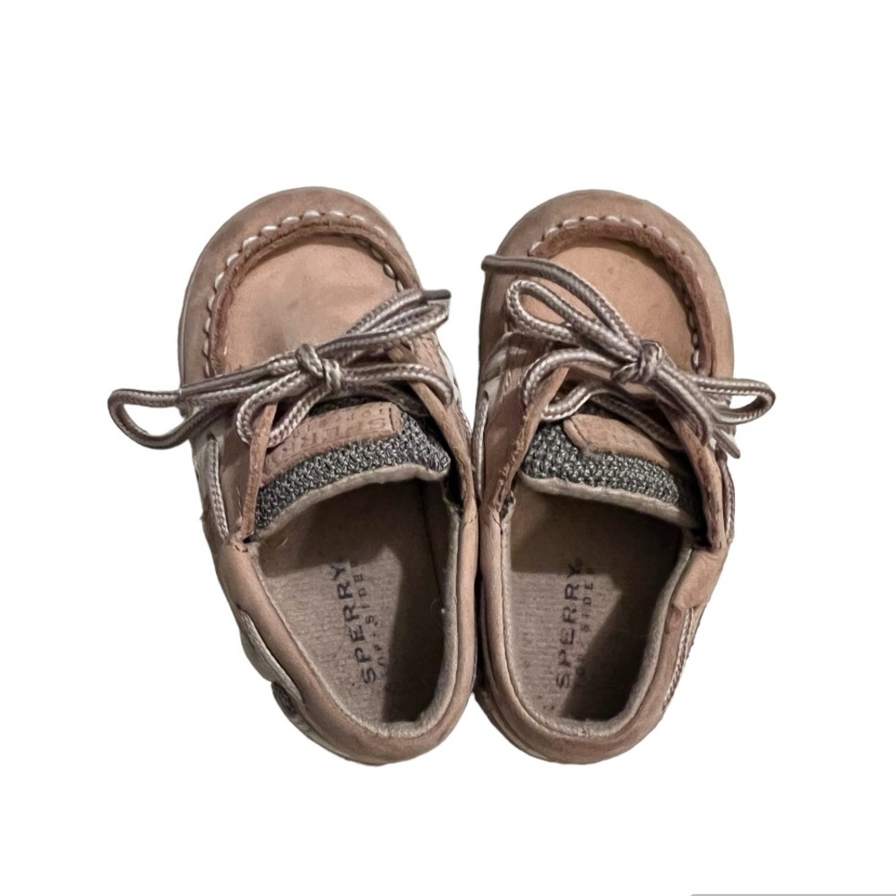 Sperry bluefish baby shoe size 4 - Picture 4 of 6